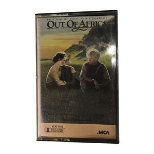 VTG OUT OF AFRICA Cassette Tape Motion Picture Soundtrack John Barry Conductor